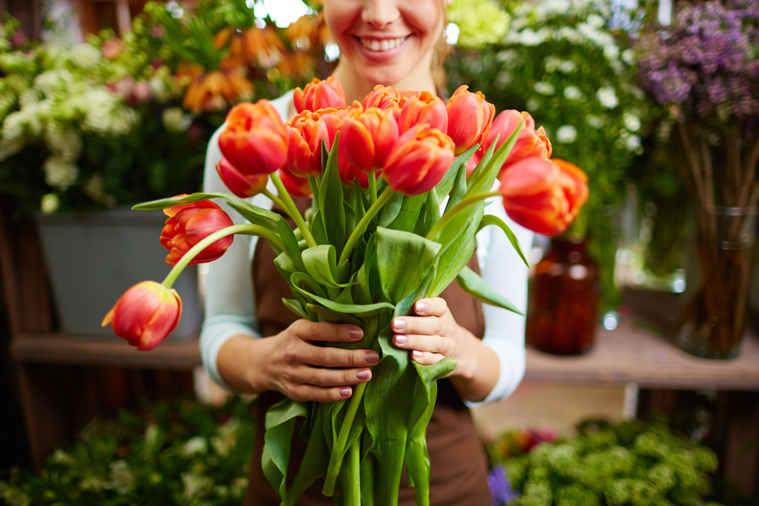 Пять способов продлить жизнь букету тюльпанов
