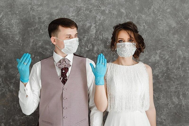 Как провести свадьбу во время пандемии коронавируса