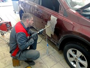 Этапы кузовного ремонта автомобиля