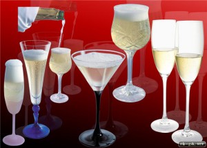 Как правильно выбрать бокалы для шампанского?