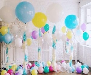 Роль воздушных шаров в оформлении праздника
