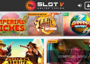 Обзор онлайн казино Slot V