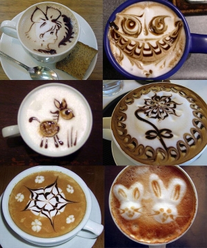 Как рисовать красивые узоры на кофе: самые актуальные идеи