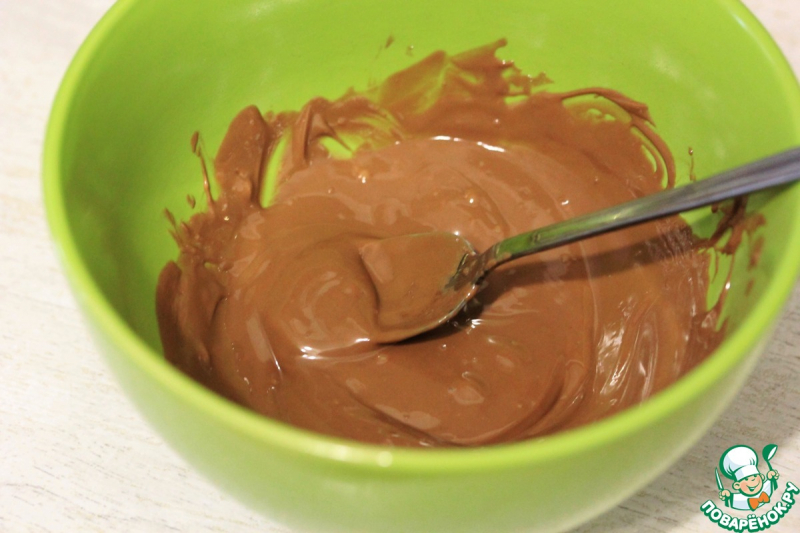 Арахисовое печенье с шоколадом