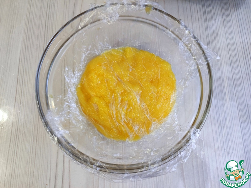 Домашний апельсиновый пирог с кремом