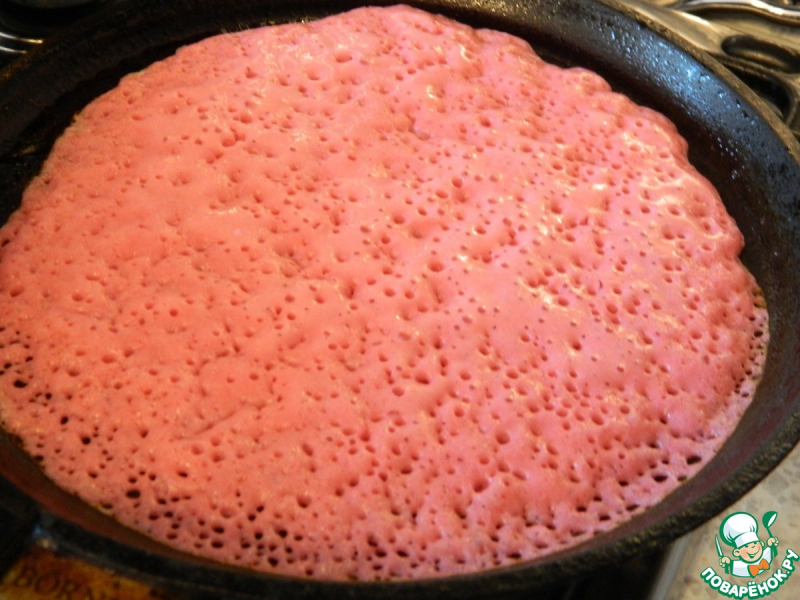 Закуска в розовых тонах