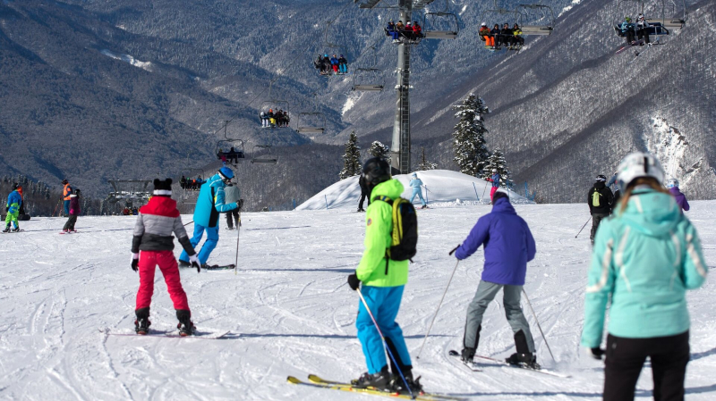 Названы самые популярные горнолыжные курорты России