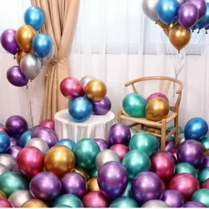 Воздушные шары Хром: оригинальное украшение праздника