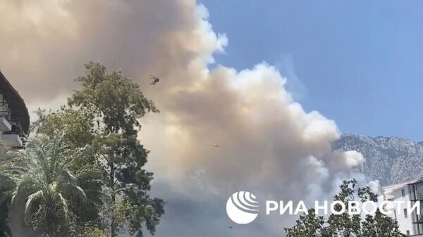 В Кемере усилился лесной пожар