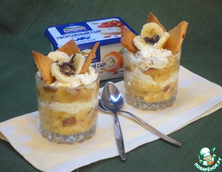 Бананово-медовый десерт