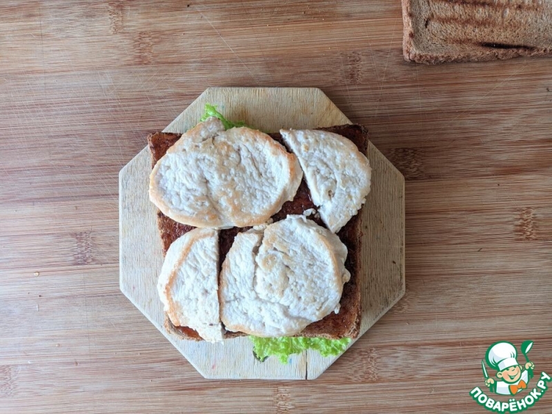 Большой сэндвич для всей семьи