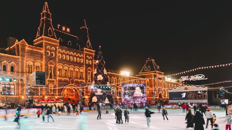 ГУМ-каток на Красной площади откроют 30 ноября