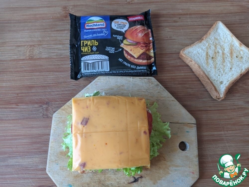 Сэндвич «Туна мелт»
