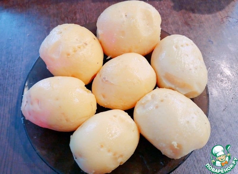 Фаршированный картофель в мундире