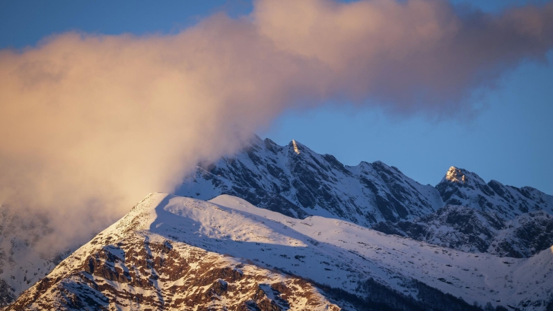 В горах Сочи прогнозируют лавинную опасность до седьмого декабря