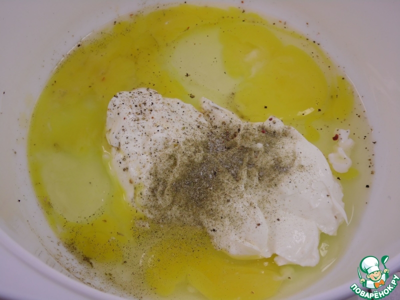 Закусочный кекс с тунцом и оливками