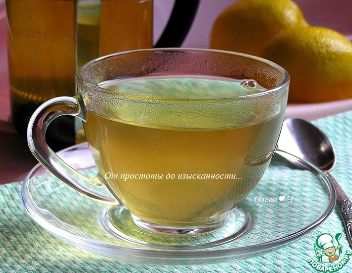 Зеленый чай с водкой