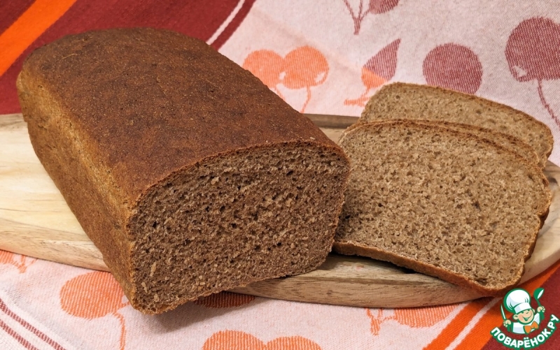Полбяной хлеб с квасом