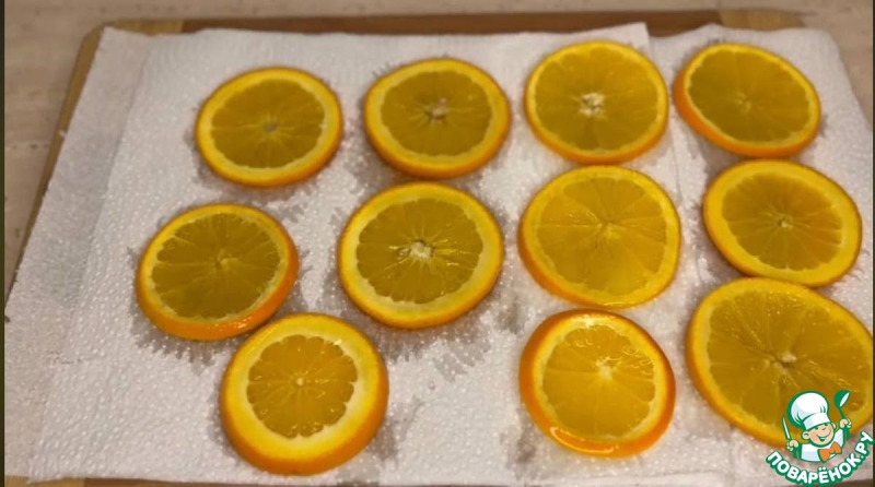 Апельсиновый рулет с апельсиновым кремом