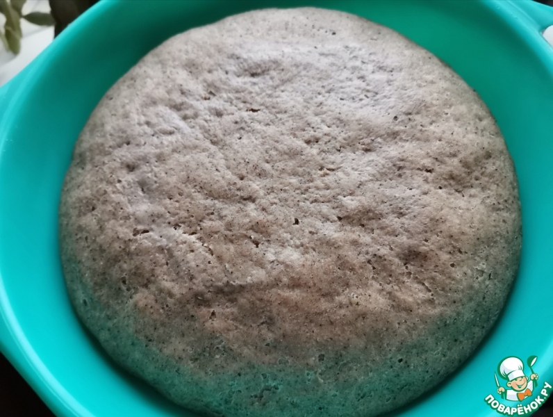 Формовой хлеб с сушёным луком