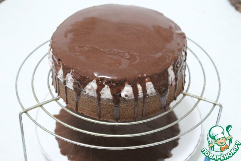 Шоколадный торт "Для тебя"