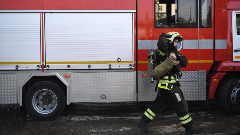 В Краснодарском крае потушили пожар на турбазе