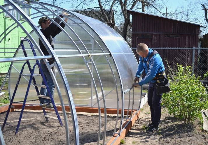 Влияние каркаса на прочность и долговечность теплиц из поликарбоната