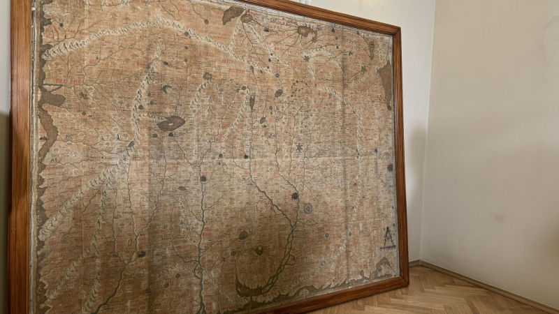 РГО показало карту России времен Петра I — одну из самых больших в истории