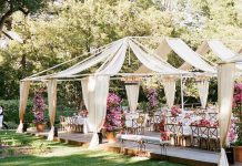 Свадьба на открытом воздухе: оригинально и красиво!