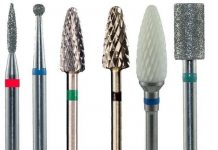 Фрезы для аппаратного маникюра: разновидности