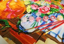 Творческая деятельность в период пандемии — рисование по номерам для детей и взрослых