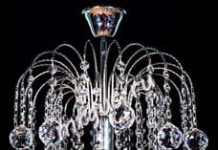 Достоинства каскадных люстра: изысканность и оригинальность
