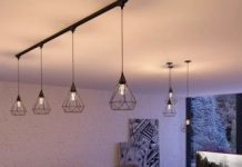 Место установки дизайнерских светильников