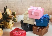 Виды подарочных коробок