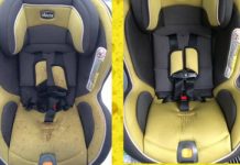Как почистить детское автокресло?