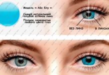 Синие линзы