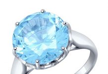 Выбираем серебряное кольцо с топазом