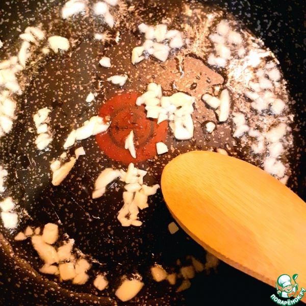 Паста карбонара с грибами