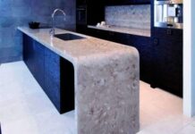 Мебель и изделия из искусственного камня в интерьере