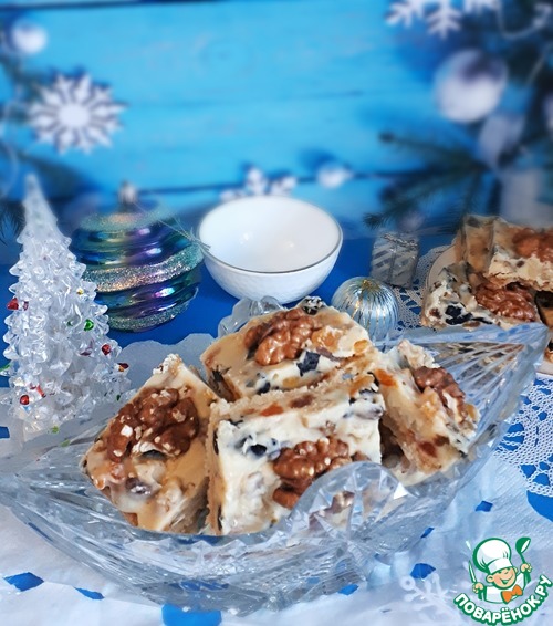 Десерт " Новогодняя сладость"
