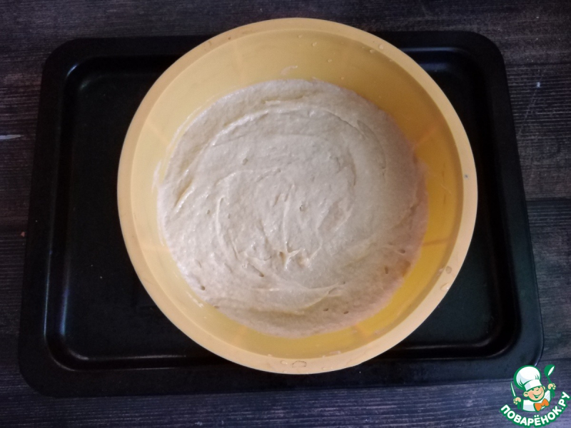 Капустный пирог с сыром и яйцом