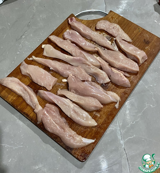 Куриное соте в арахисовом соусе