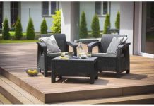 Виды садовой мебели