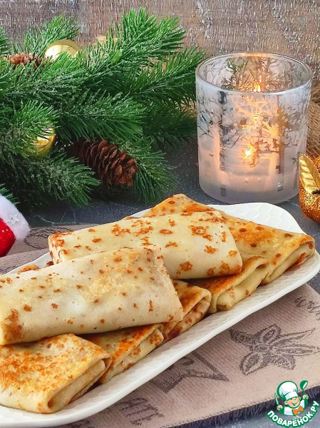 Блинчики с мясом и рисом