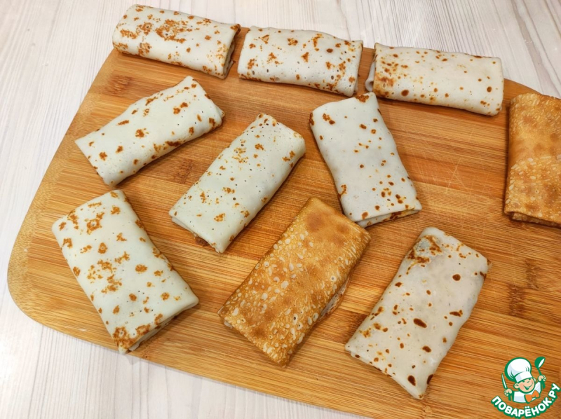 Блинчики с мясом и рисом