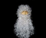 Комплект борода и парик для Деда Мороза: тонкости выбора