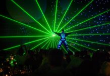 Преимущества лазерного шоу на торжество