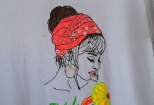 Идеи для современной вышивки на футболках