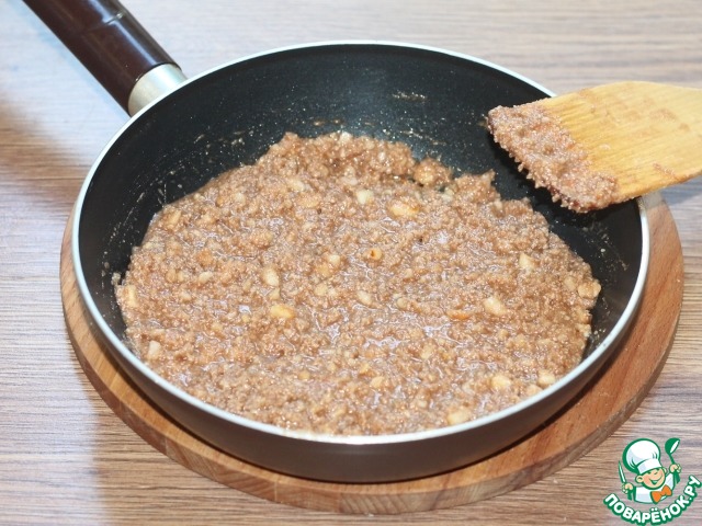 Творожные ореховые ириски