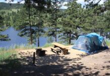 Кемпинг на Московском море